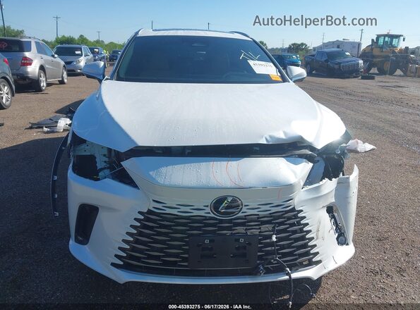 2T2BAMBA5TC073129 2026 LEXUS RX 350 White უკანა სალონის ხედი