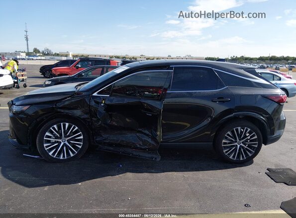 2T2BAMBA6SC052434 2025 LEXUS RX 350 Black Vista interior trasera
