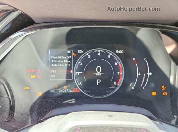 2T2BAMBA7PC016064 2023 LEXUS RX White Սարքավորումների վահանակի տեսք
