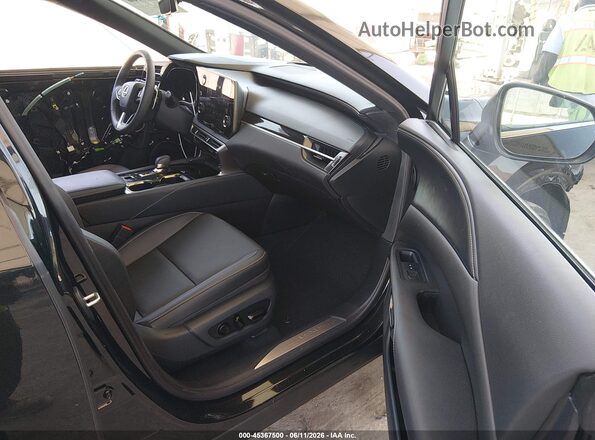 2T2BAMBA8SC065699 2025 LEXUS RX 350 Black Widok wnętrza z przodu