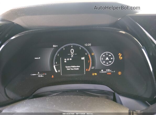2T2BAMBA8SC065699 2025 LEXUS RX 350 Black Widok tylnych siedzeń