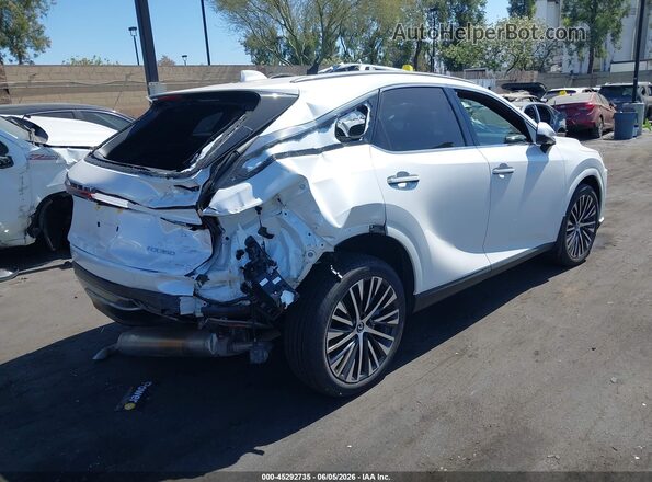 2T2BAMBA9PC015837 2023 LEXUS RX 350 White უკანა მარჯვენა