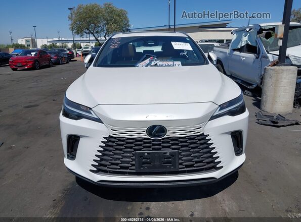 2T2BAMBA9PC015837 2023 LEXUS RX 350 White ხელსაწყოთა პანელის ხედი