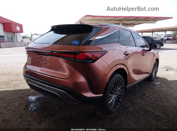 2T2BAMBAXPC004135 2023 LEXUS RX 350 Orange Задня права чверть
