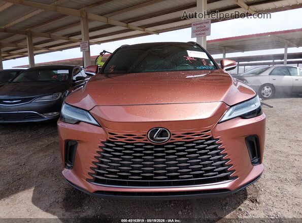 2T2BAMBAXPC004135 2023 LEXUS RX 350 Orange Вид щитка приладів