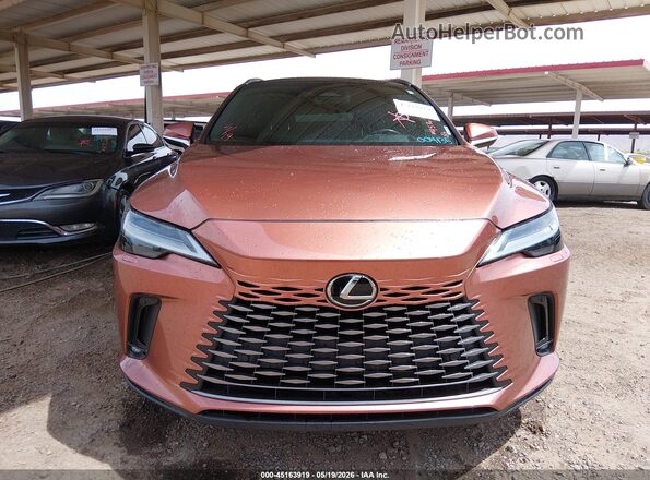 2T2BAMBAXPC004135 2023 LEXUS RX 350 Orange Вид спереду