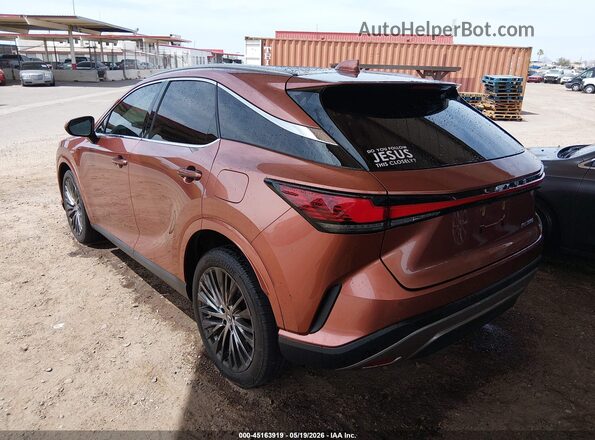 2T2BAMBAXPC004135 2023 LEXUS RX 350 Orange Задня ліва чверть