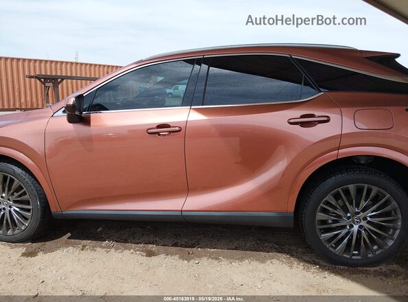 2T2BAMBAXPC004135 2023 LEXUS RX 350 Orange Панорамний вид салону 360°