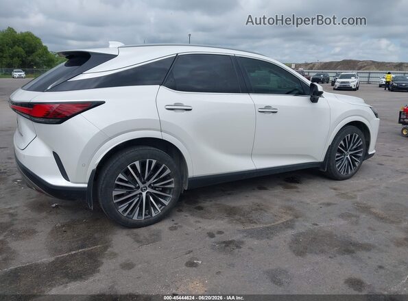 2T2BAMBAXPC021176 2023 LEXUS RX 350 White Rear right