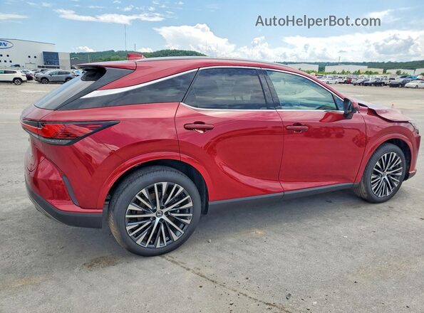 2T2BAMBAXTC072994 2026 LEXUS RX Burgundy Задня права чверть