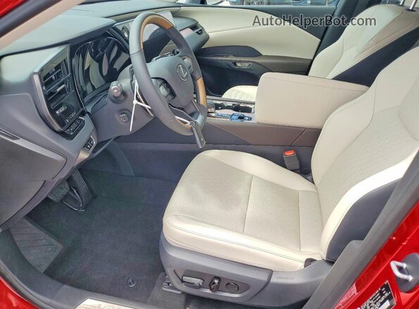 2T2BAMBAXTC072994 2026 LEXUS RX Burgundy Вид салону спереду
