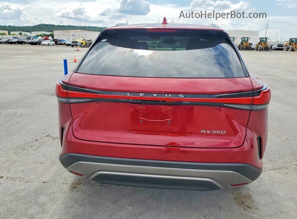 2T2BAMBAXTC072994 2026 LEXUS RX Burgundy Вид ззаду