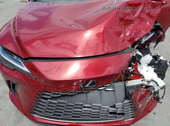 2T2BAMBAXTC072994 2026 LEXUS RX Burgundy Вид підкапотного простору