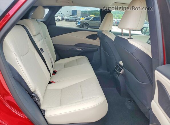 2T2BAMBAXTC072994 2026 LEXUS RX Burgundy Вид задньої частини салону