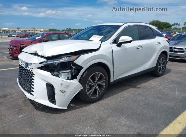 2T2BAMBAXTC074597 2026 LEXUS RX 350 White Przód lewy
