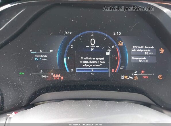 2T2BAMBAXTC074597 2026 LEXUS RX 350 White Widok tylnych siedzeń