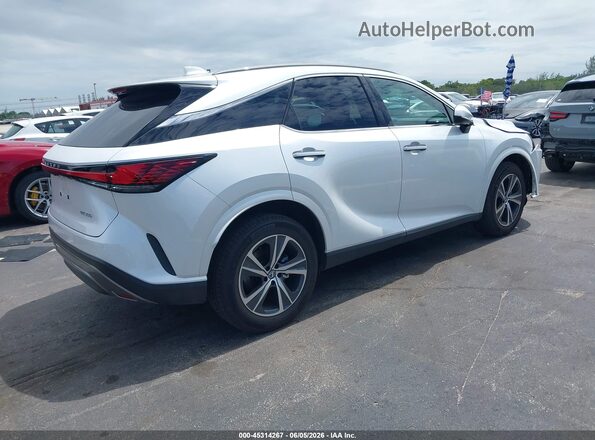 2T2BAMBAXTC074597 2026 LEXUS RX 350 White Tył prawy