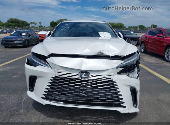 2T2BAMBAXTC074597 2026 LEXUS RX 350 White Widok wnętrza z tyłu