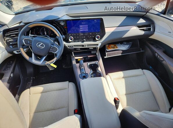 2T2BAMCA0RC069495 2024 LEXUS RX Blue Dashboard view