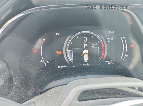 2T2BAMCA0RC069495 2024 LEXUS RX Blue Instrument cluster view