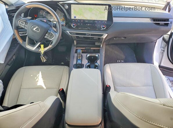 2T2BAMCA1RC057940 2024 LEXUS RX White Вид панелі приладів
