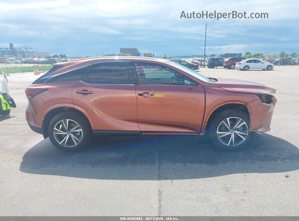 2T2BAMCA1SC095383 2025 LEXUS RX 350 Orange Vista interior de 360 grados