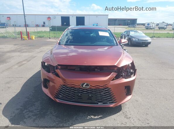 2T2BAMCA1SC095383 2025 LEXUS RX 350 Orange Vista interior trasera