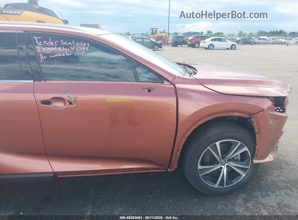 2T2BAMCA1SC095383 2025 LEXUS RX 350 Orange 