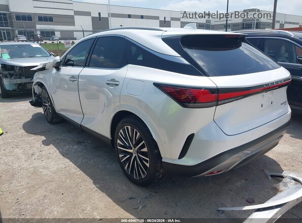 2T2BAMCA1SC103255 2025 LEXUS RX 350 White Rear left