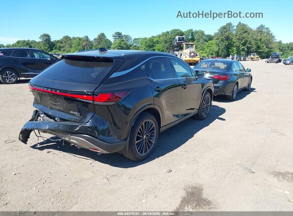 2T2BAMCA1TC137147 2026 LEXUS RX 350 Black უკანა მარჯვენა