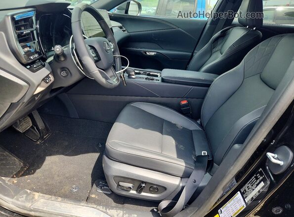2T2BAMCA1TC137911 2026 LEXUS RX Black Widok wnętrza z przodu