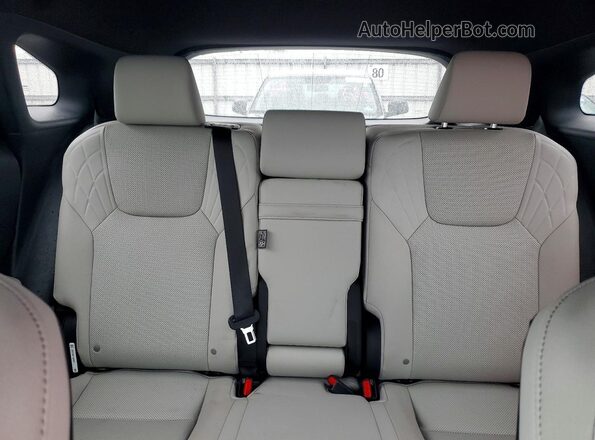 2T2BAMCA2PC006816 2023 LEXUS RX Gray Vista de los asientos traseros