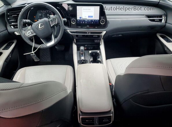 2T2BAMCA2PC006816 2023 LEXUS RX Gray Vista del salpicadero