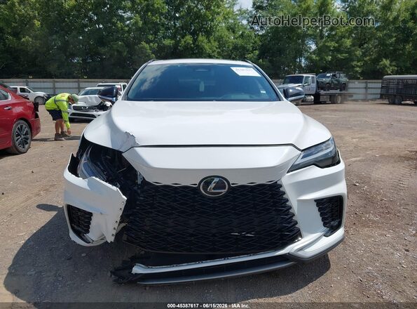 2T2BAMCA2RC072544 2024 LEXUS RX 350 White Вид щитка приладів