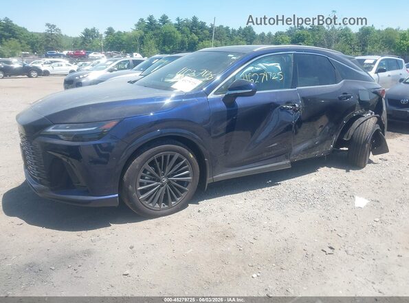 2T2BAMCA2TC131681 2026 LEXUS RX 350 Dark Blue Vista tres cuartos delantera izquierda