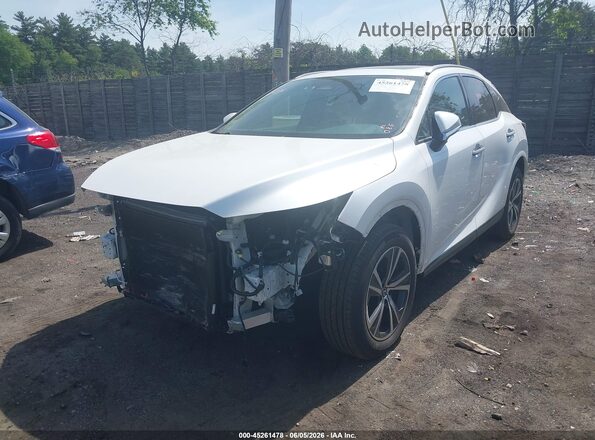 2T2BAMCA3RC053484 2024 LEXUS RX 350 White წინა მარცხენა ხედი სამი მეოთხედიდან