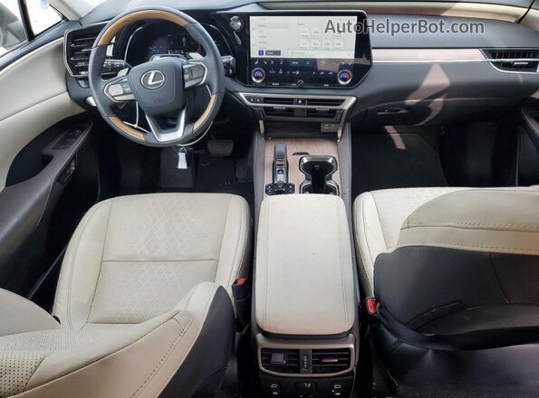 2T2BAMCA3SC089052 2025 LEXUS RX White Առջևի վահանակի տեսք