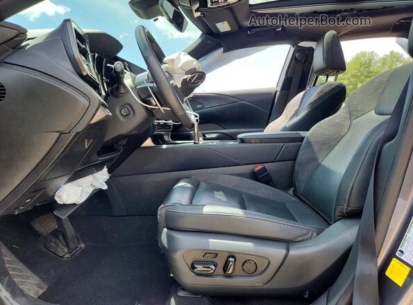 2T2BAMCA4PC024217 2023 LEXUS RX Gray Widok wnętrza z przodu