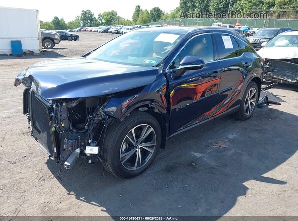 2T2BAMCA4SC109342 2025 LEXUS RX 350 Dark Blue Առջևի ձախ երեք քառորդ տեսարան