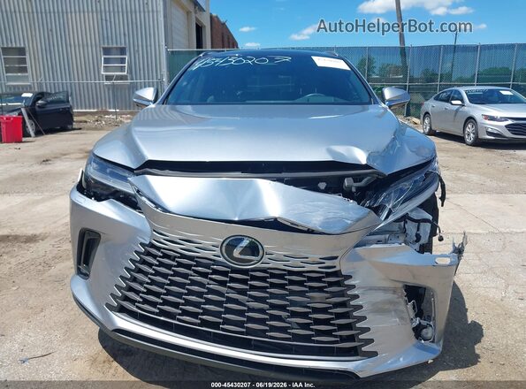 2T2BAMCA5PC008172 2023 LEXUS RX 350 Silver ხელსაწყოთა პანელის ხედი