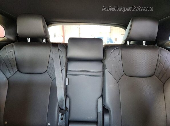 2T2BAMCA5RC068665 2024 LEXUS RX Black Հետևի նստատեղերի տեսք