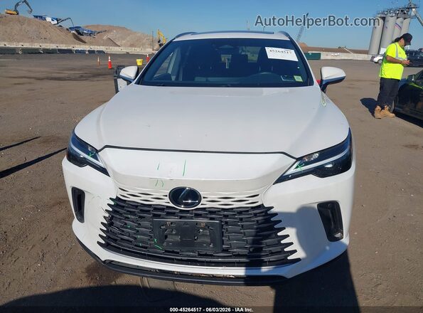 2T2BAMCA5RC069282 2024 LEXUS RX 350 White Vista del cuadro de instrumentos
