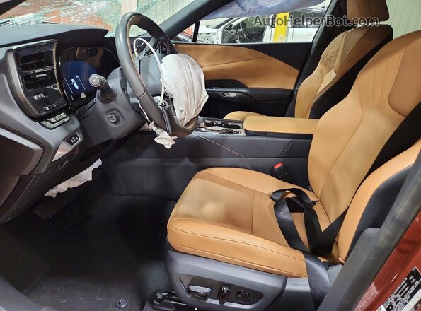 2T2BAMCA5SC090476 2025 LEXUS RX Orange Front interior view