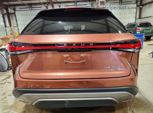2T2BAMCA5SC090476 2025 LEXUS RX Orange Rear view