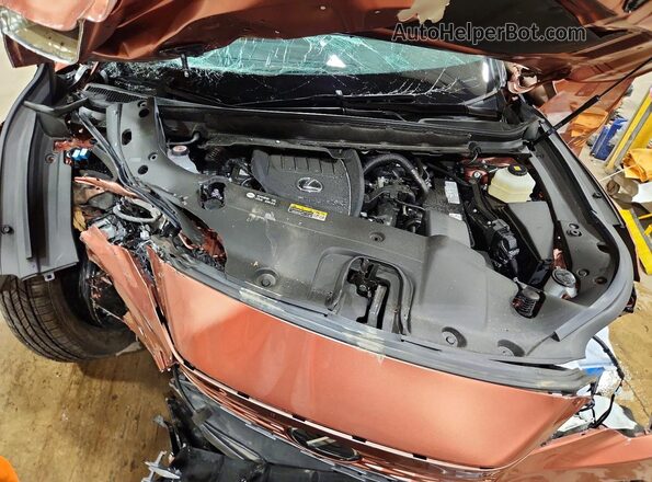 2T2BAMCA5SC090476 2025 LEXUS RX Orange Engine compartment view
