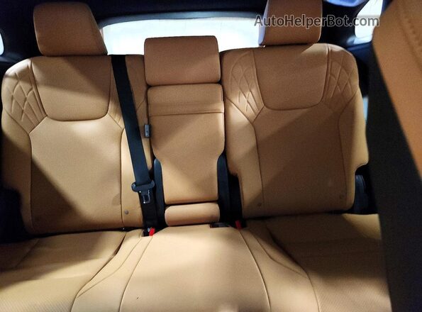 2T2BAMCA5SC090476 2025 LEXUS RX Orange Rear seats view