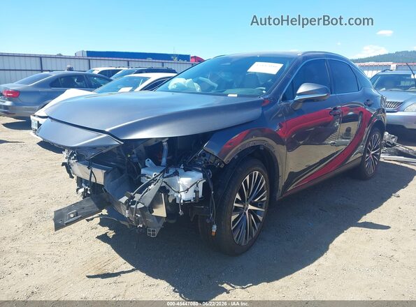 2T2BAMCA5TC128063 2026 LEXUS RX 350 Gray წინა მარცხენა ხედი სამი მეოთხედიდან