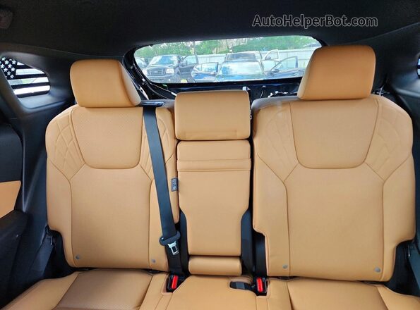 2T2BAMCA6RC043841 2024 LEXUS RX Black Rear seats view