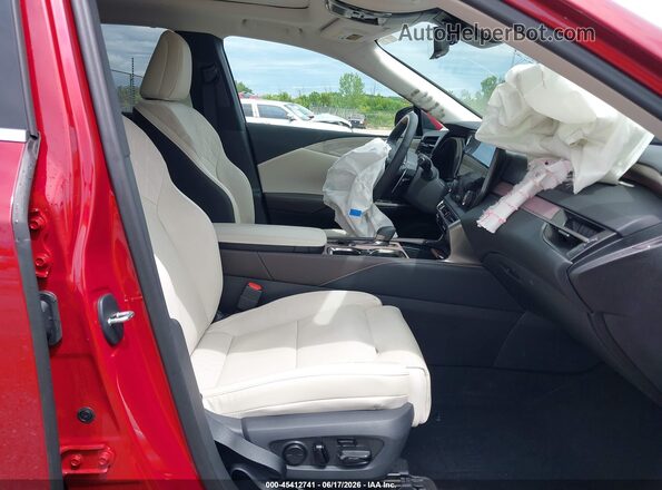 2T2BAMCA7SC119766 2025 LEXUS RX 350 Red Front interior view