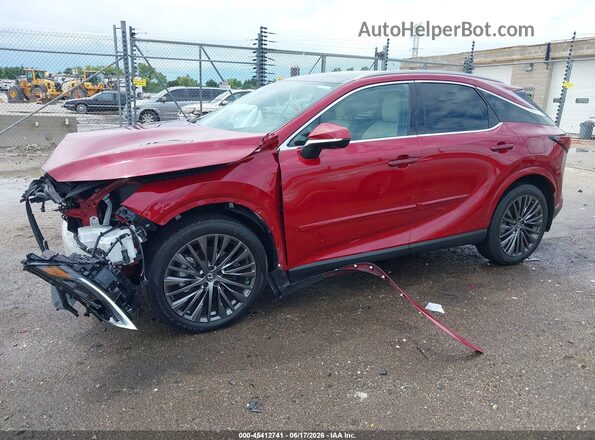 2T2BAMCA7SC119766 2025 LEXUS RX 350 Red Front left